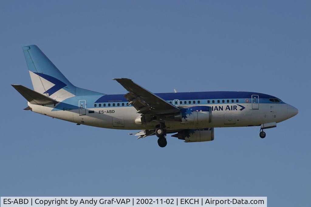 ES-ABD, 1996 Boeing 737-5Q8 C/N 26323, Estonian Airlines 737-500