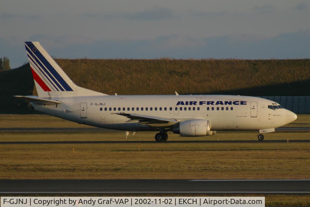 F-GJNJ, 1993 Boeing 737-528 C/N 25235, Air France 737-500