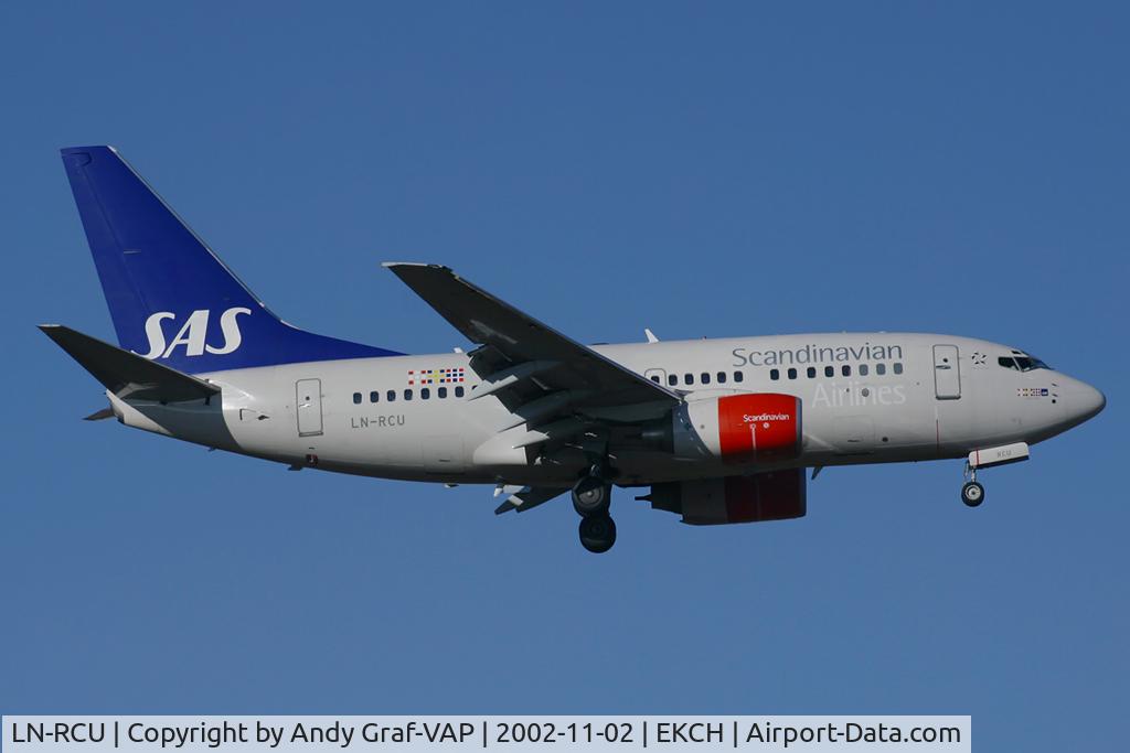 LN-RCU, 1999 Boeing 737-683 C/N 30190, Scandinavian Airlines 737-600