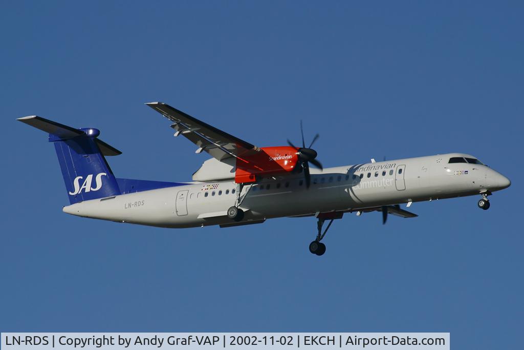 LN-RDS, 2001 De Havilland Canada DHC-8-402Q Dash 8 C/N 4035, Scandinavian Airlines DHC 8-400
