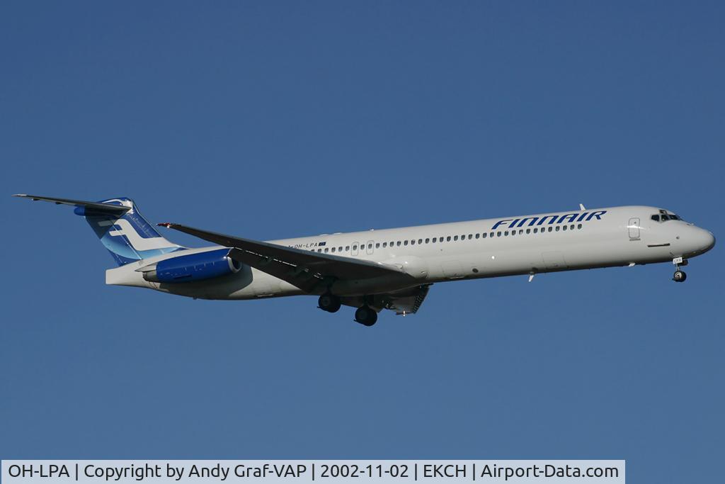 OH-LPA, 1990 McDonnell Douglas MD-82 (DC-9-82) C/N 49900/1765, Finnair MD80