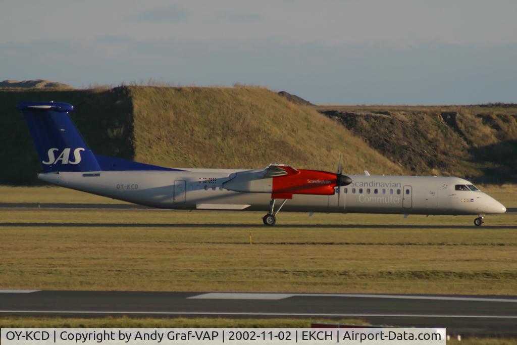 OY-KCD, 2001 De Havilland Canada DHC-8-402Q Dash 8 C/N 4062, Scandinavian Airlines DHC 8-400