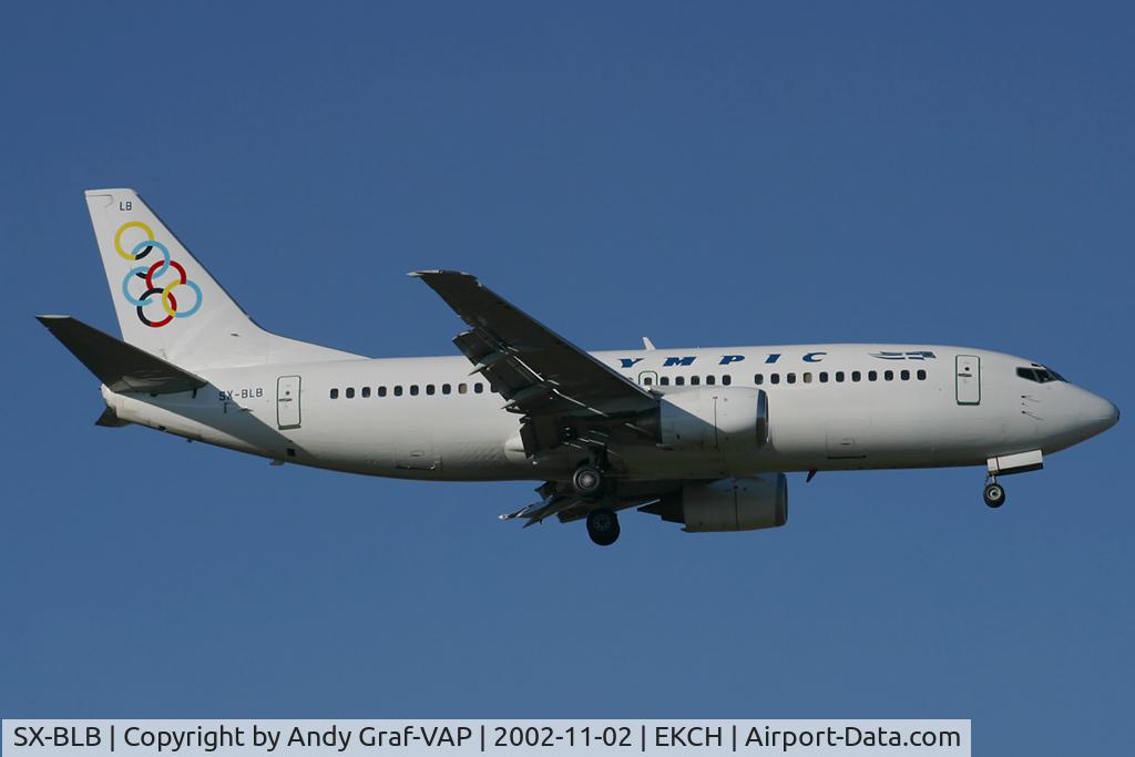 SX-BLB, 1991 Boeing 737-3M8 C/N 25015, Olympic 737-300
