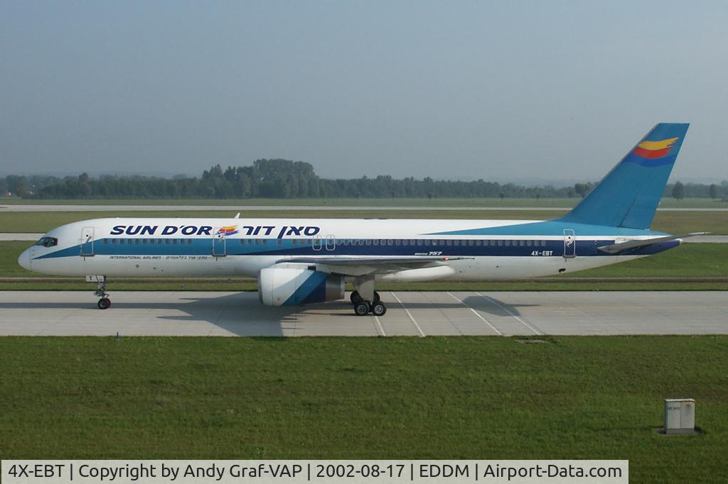 4X-EBT, 1991 Boeing 757-258/ER C/N 25036/356, Sun d Or 757-200
