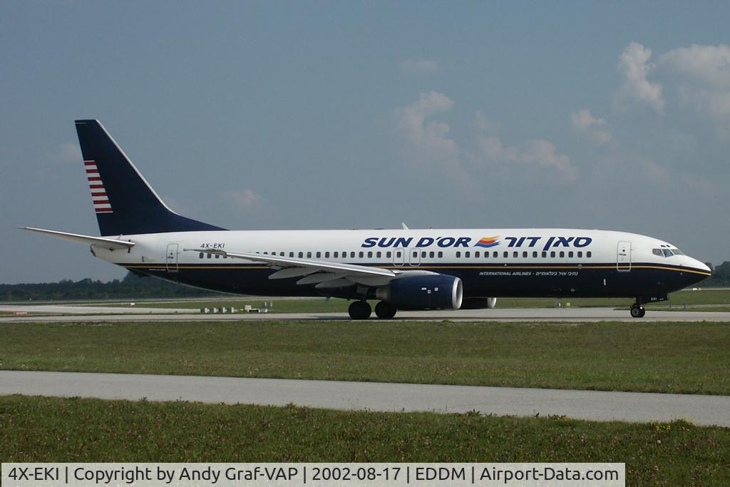 4X-EKI, 1999 Boeing 737-86N C/N 28587, Sun D Or 737-800
