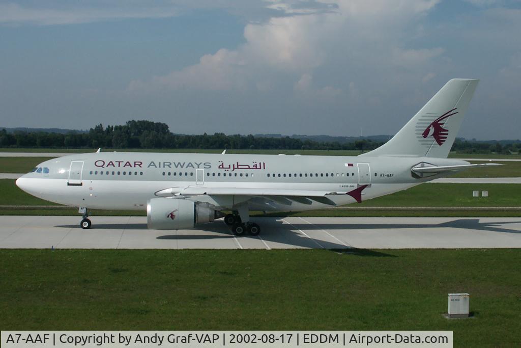 A7-AAF, 1989 Airbus A310-304 C/N 473, Qatar Airways A310-300