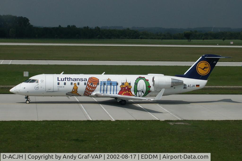 D-ACJH, 1998 Canadair CRJ-200LR (CL-600-2B19) C/N 7266, Lufthansa CRJ