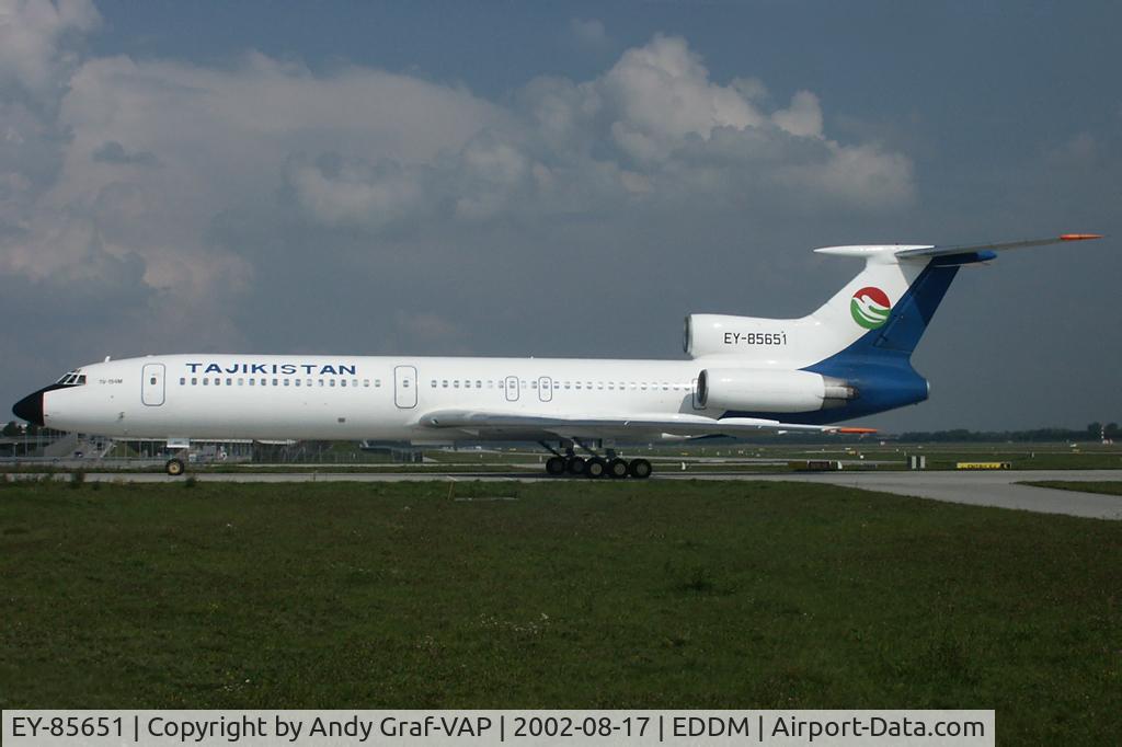 EY-85651, 1988 Tupolev Tu-154M C/N 88A793, Tajikistan Tu154M