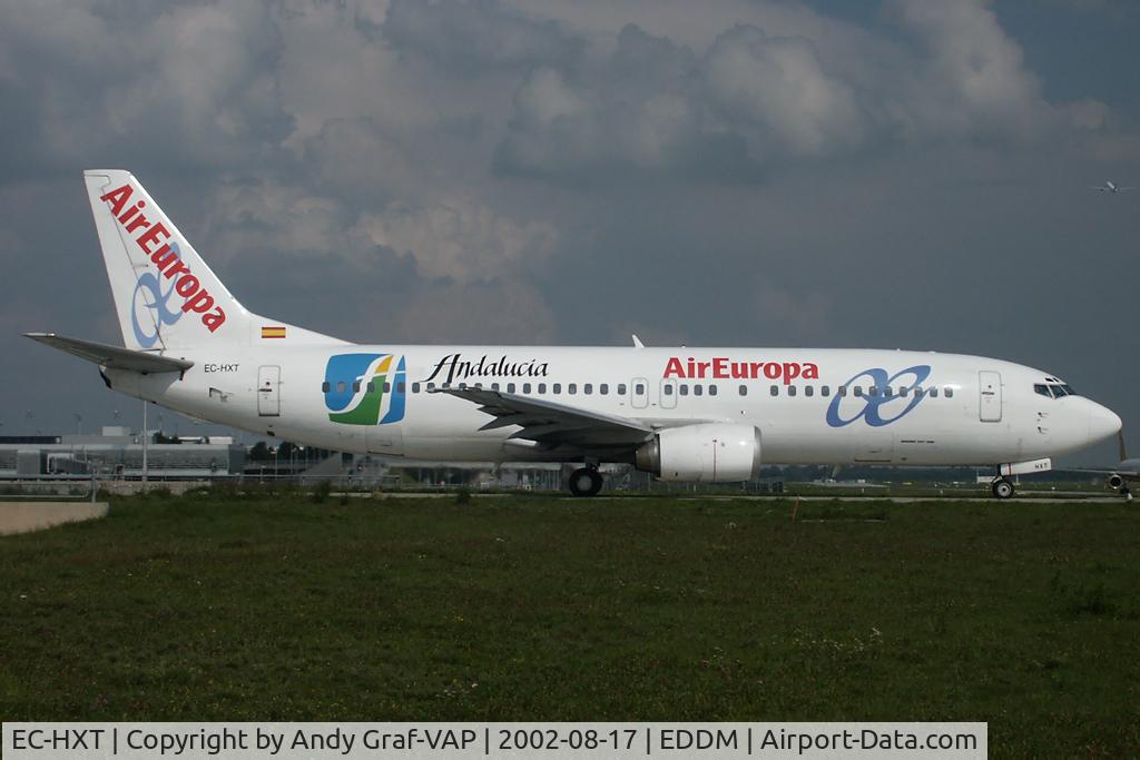 EC-HXT, 1990 Boeing 737-4K5 C/N 24769, Air Europa 737-800