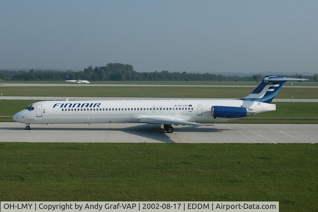 OH-LMY, 1991 McDonnell Douglas MD-82 (DC-9-82) C/N 53244, Finnair MD80