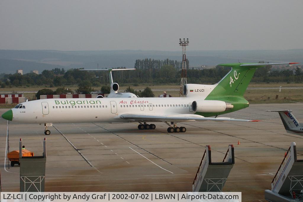 LZ-LCI, 1988 Tupolev Tu-154M C/N 88A788, Bulgarian Air Charter TU154M