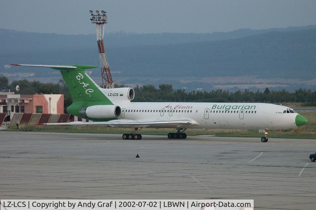 LZ-LCS, 1986 Tupolev Tu-154M C/N 86A727, Bulgarian Air Charter Tu154M