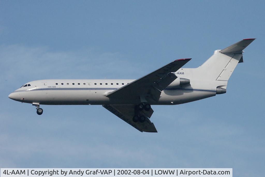4L-AAM, 1991 Yakovlev Yak-42D C/N 4520423116579, Yak42
