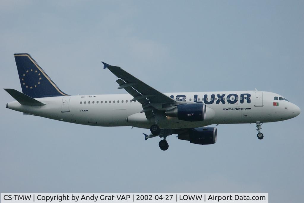 CS-TMW, 2001 Airbus A320-214 C/N 1667, Air Luxor A320
