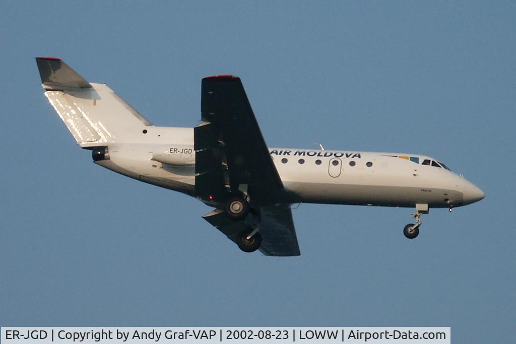ER-JGD, 1977 Yakovlev Yak-40 C/N 9421334, Air Moldova Y40