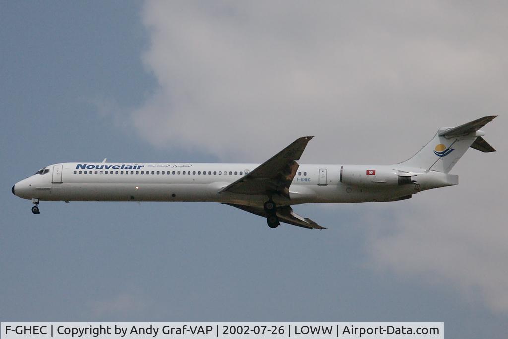 F-GHEC, 1987 McDonnell Douglas MD-83 (DC-9-83) C/N 49662, Nouvelair MD80