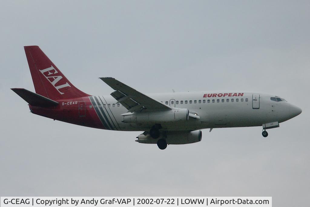 G-CEAG, 1975 Boeing 737-229 C/N 21136, European 737-200