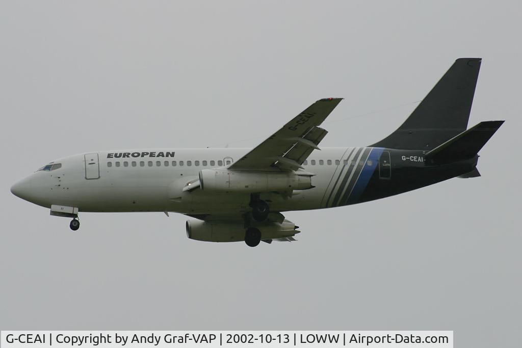 G-CEAI, 1975 Boeing 737-229 C/N 21176, European 737-200