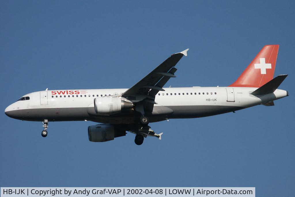 HB-IJK, 1996 Airbus A320-214 C/N 596, SWISS A320
