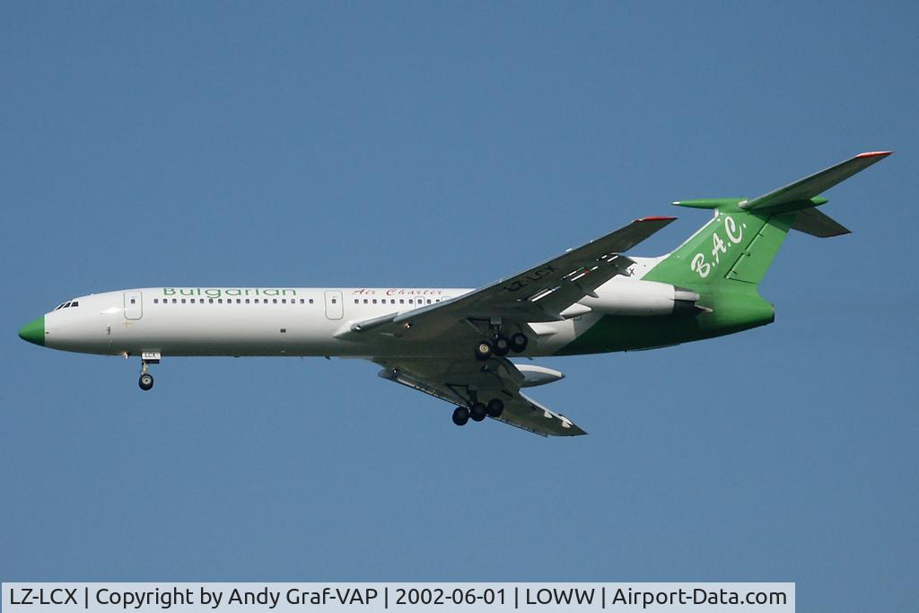 LZ-LCX, 1986 Tupolev Tu-154M C/N 86A744, Bulgarian Air Charter Tu154M