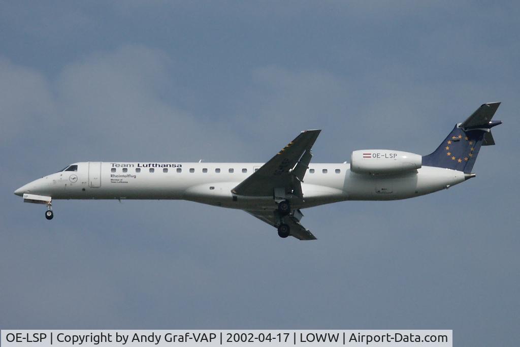 OE-LSP, 2000 Embraer EMB-145MP (ERJ-145MP) C/N 145337, Lufthansa EMB145