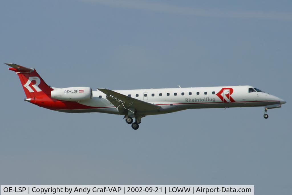 OE-LSP, 2000 Embraer EMB-145MP (ERJ-145MP) C/N 145337, Rheintalflug EMB145