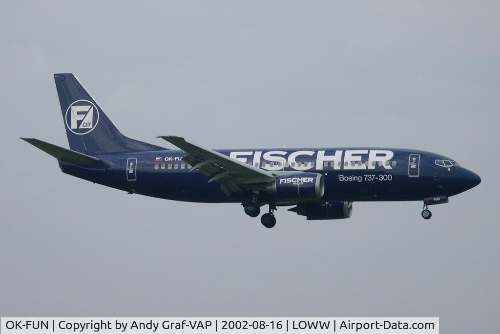 OK-FUN, 1997 Boeing 737-33A C/N 27910, Fischer Air 737-300