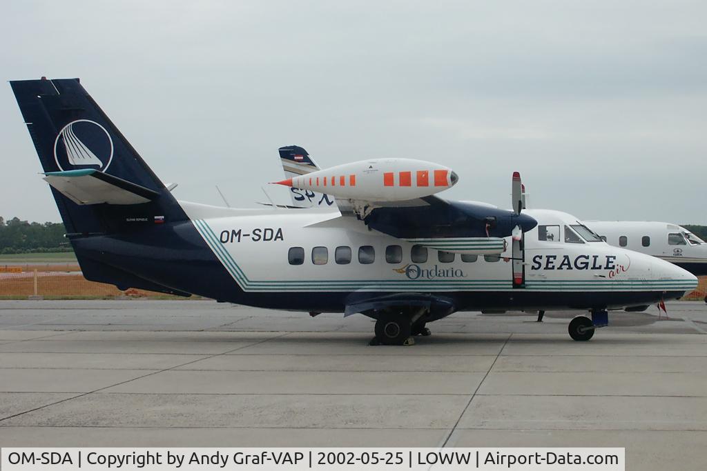 OM-SDA, 1987 Let L-410UVP-E Turbolet C/N 872006, Seagle Air Let410