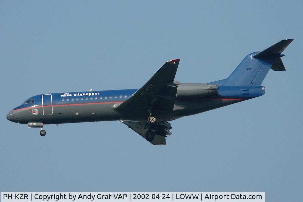 PH-KZR, 1995 Fokker 70 (F-28-0070) C/N 11551, KLM F70