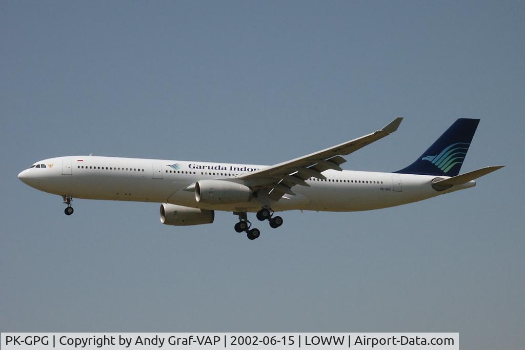 PK-GPG, 1997 Airbus A330-341 C/N 165, Garuda A330-300
