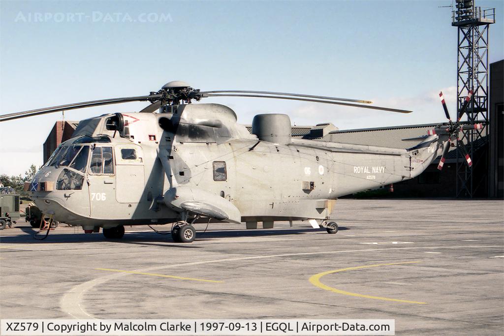XZ579, 1977 Westland Sea King HAS.6 C/N WA847, Westland Sea King HAS6 at RAF Leuchar's Air Show in 1997.