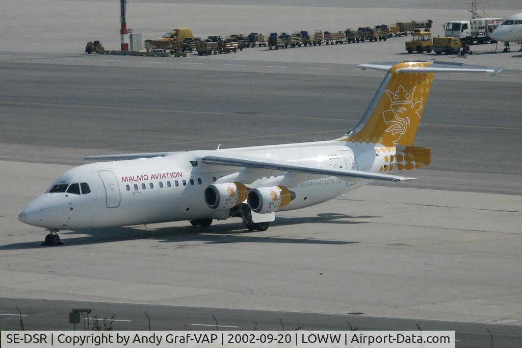 SE-DSR, 1994 British Aerospace Avro 146-RJ100A C/N E3244, Malmö Aviation Bae146