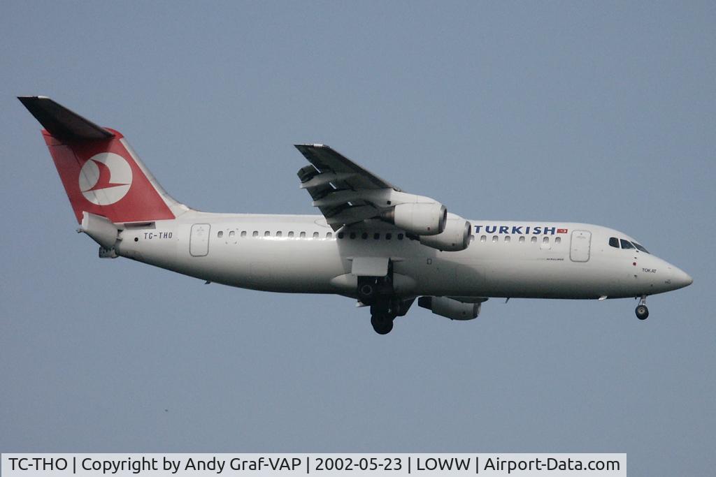 TC-THO, 1995 British Aerospace Avro 146-RJ100 C/N E3265, Turkish Airlines Bae146
