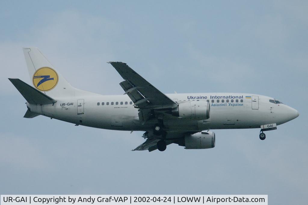 UR-GAI, 1991 Boeing 737-529 C/N 25218, Ukraine International 737-500