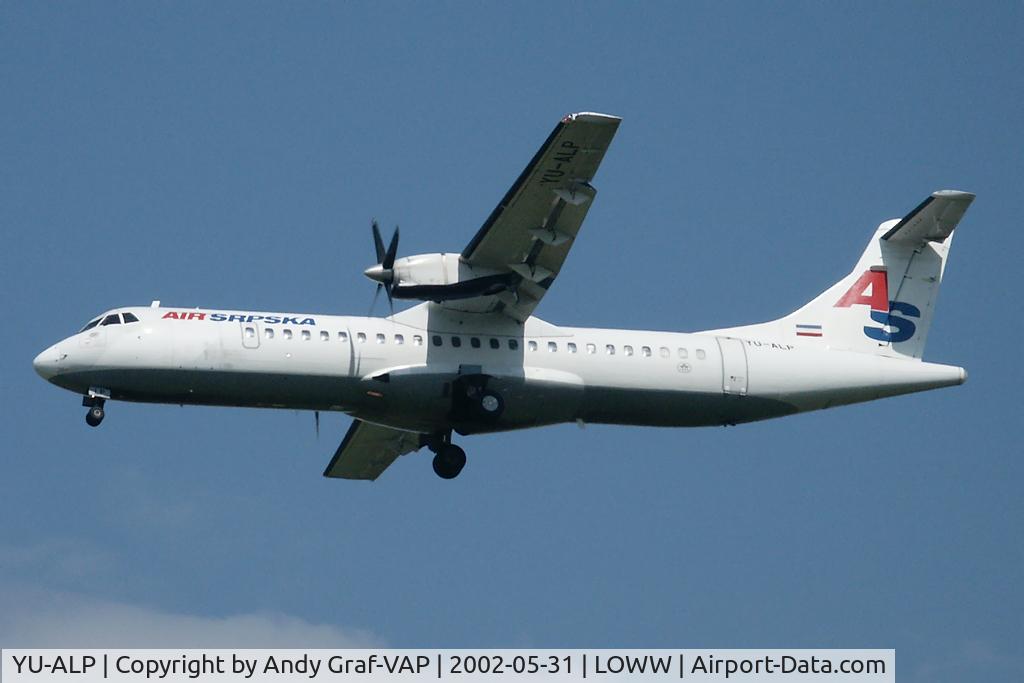 YU-ALP, 1990 ATR 72-202 C/N 189, Air Srpska ATR72