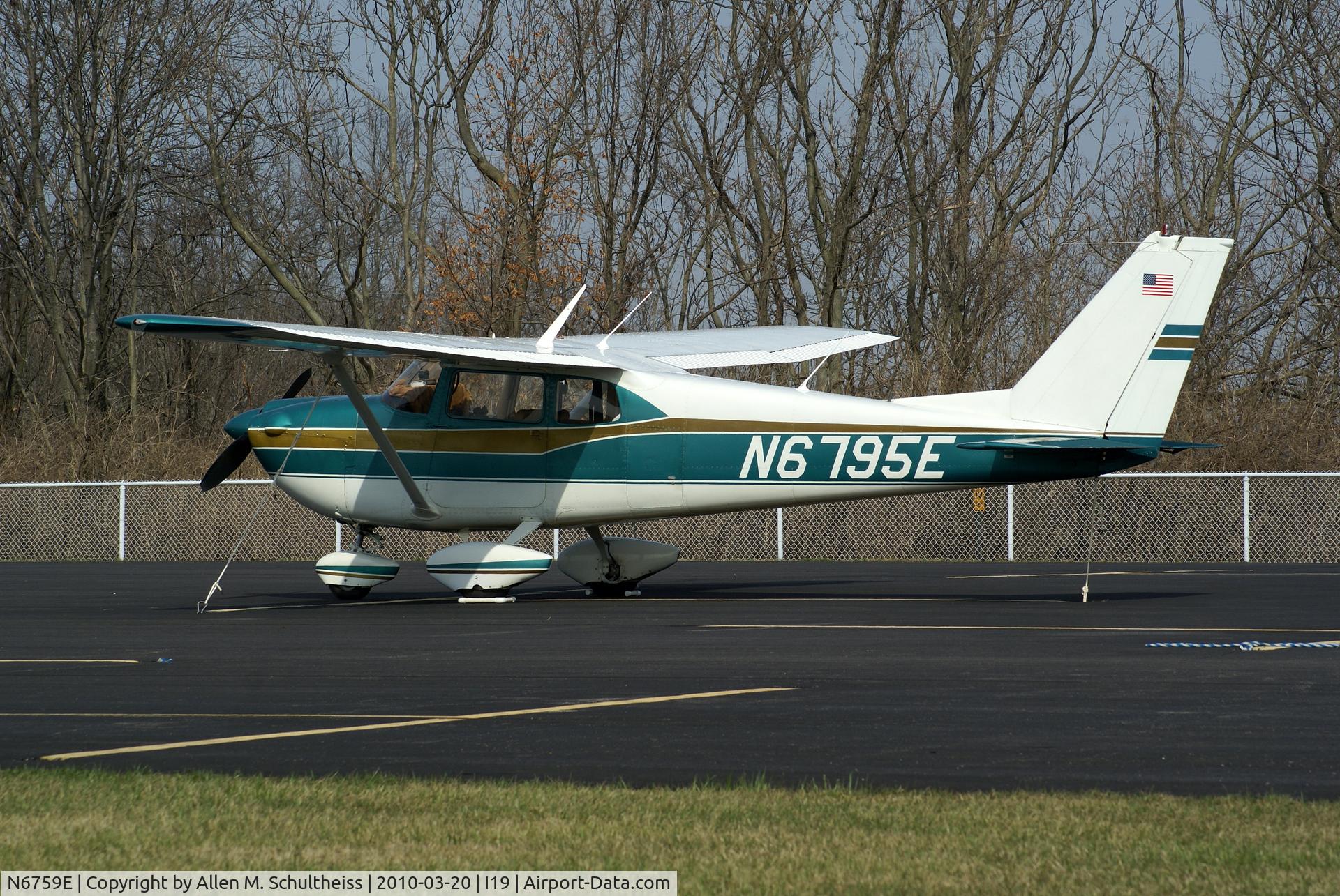 N6759E, 1959 Cessna 175A Skylark C/N 56259, 1959 Cessna 175A