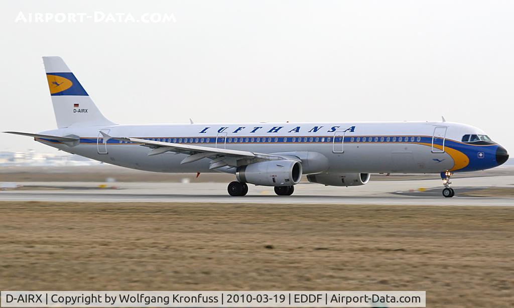 D-AIRX, 1998 Airbus A321-131 C/N 0887, Lufthansa Retro