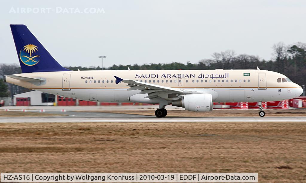 HZ-AS16, 2009 Airbus A320-214 C/N 4135, Saudia