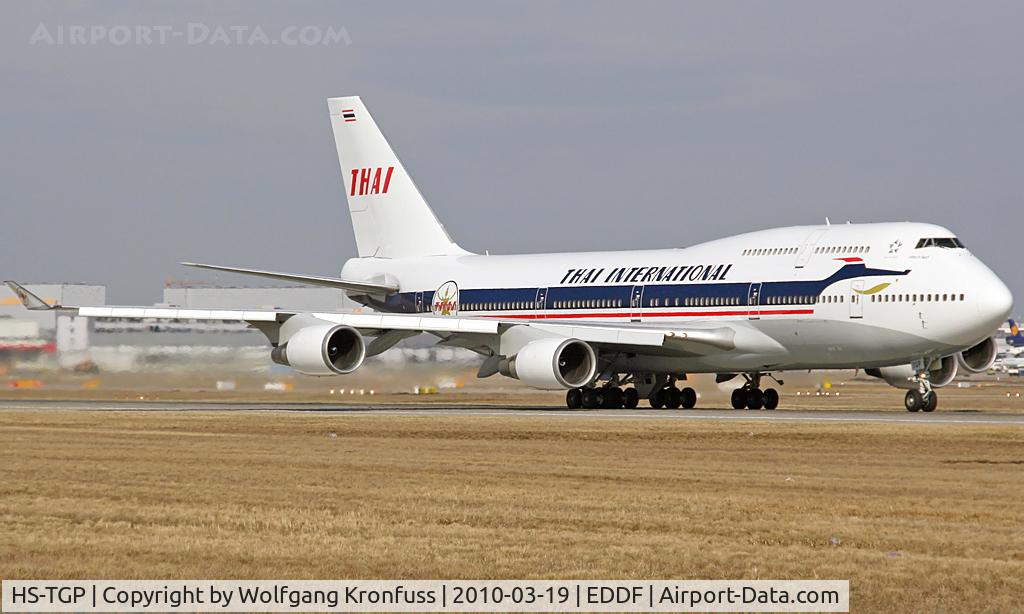 HS-TGP, 1994 Boeing 747-4D7 C/N 26610, Thai Retro
