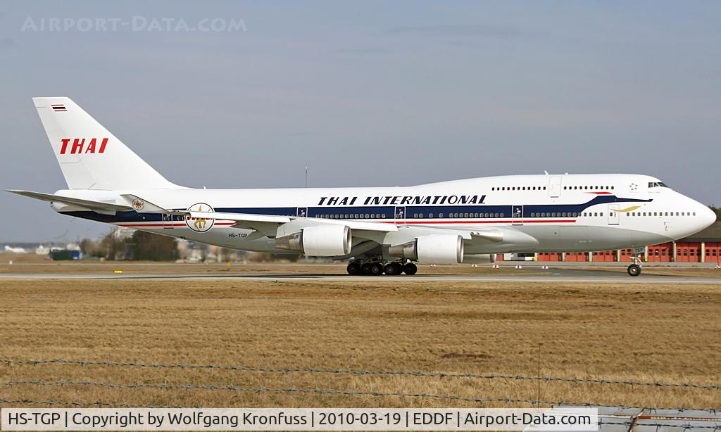 HS-TGP, 1994 Boeing 747-4D7 C/N 26610, Thai Retro