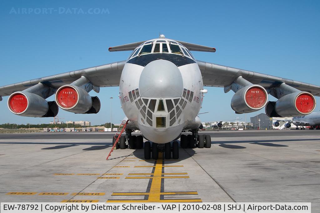 EW-78792, 1989 Ilyushin Il-76TD C/N 0093490718, Trans Avia Export Iljuschin 76