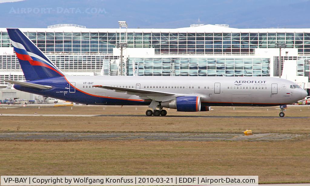 VP-BAY, 1999 Boeing 767-36N/SF C/N 30110, Aeroflot