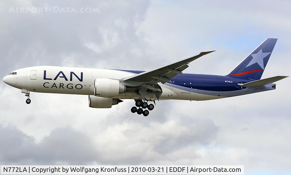 N772LA, 2009 Boeing 777-F6N C/N 37708, LAN Cargo