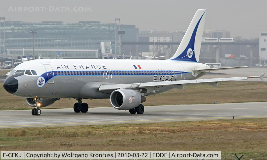 F-GFKJ, 1989 Airbus A320-211 C/N 0063, Air France Retro