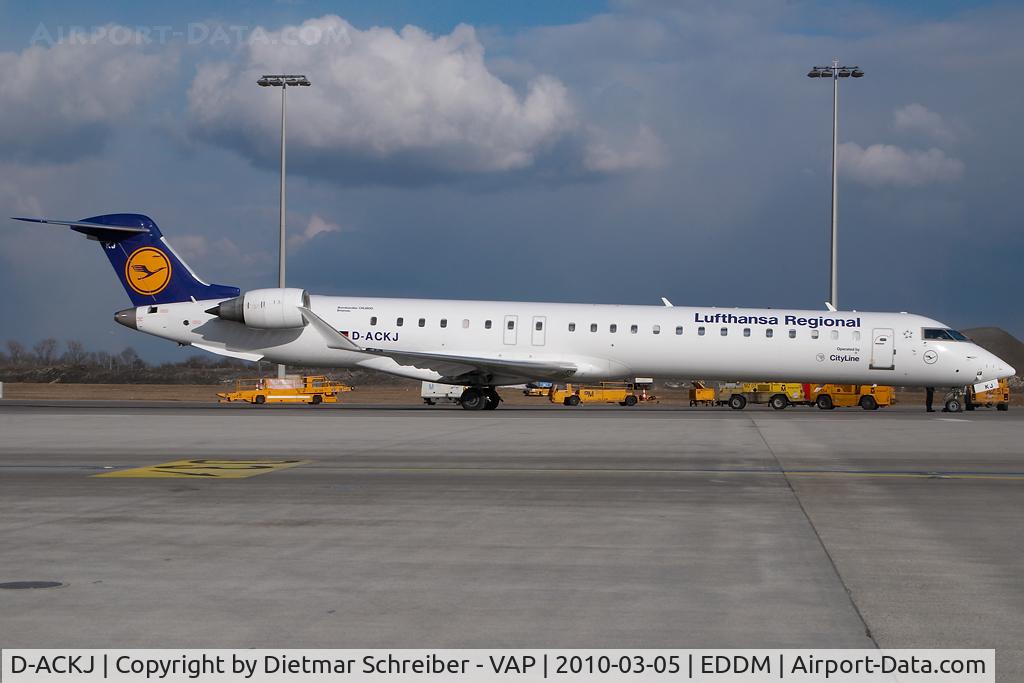 D-ACKJ, 2006 Bombardier CRJ-900LR (CL-600-2D24) C/N 15089, Cityline Challenger 900