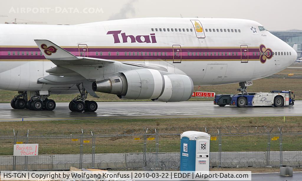 HS-TGN, 1992 Boeing 747-4D7 C/N 26615, Thai Airways