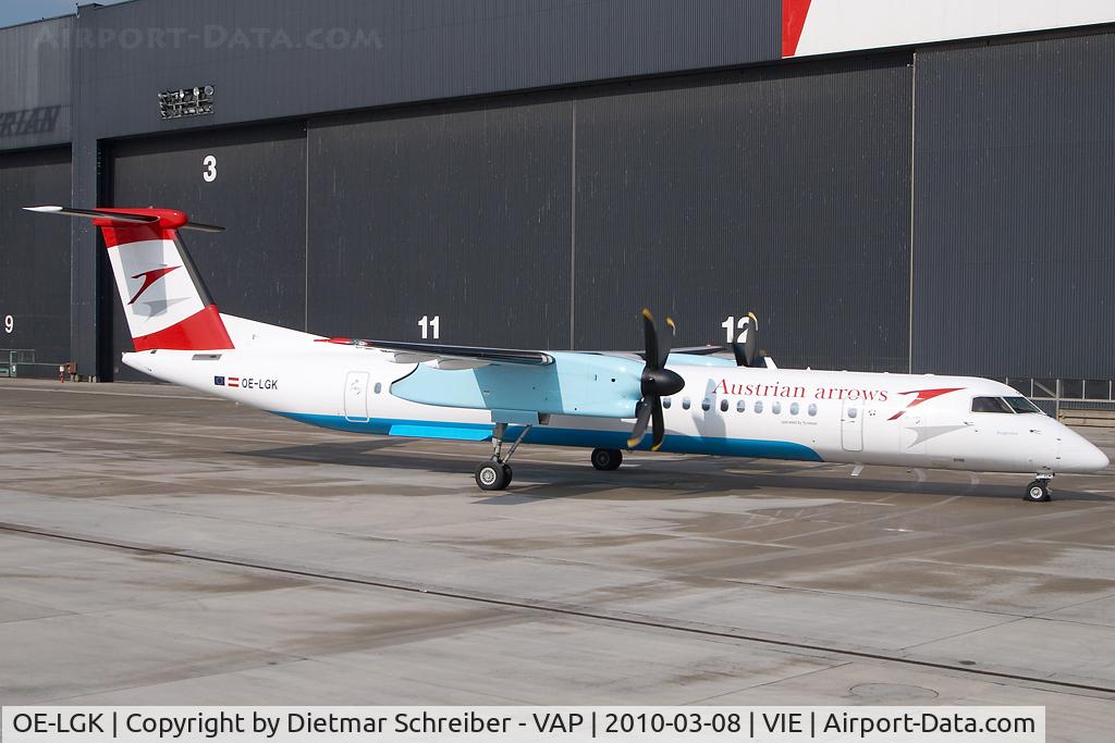 OE-LGK, 2009 De Havilland Canada DHC-8-402Q Dash 8 C/N 4280, Austrian Arrows Dash 8-400