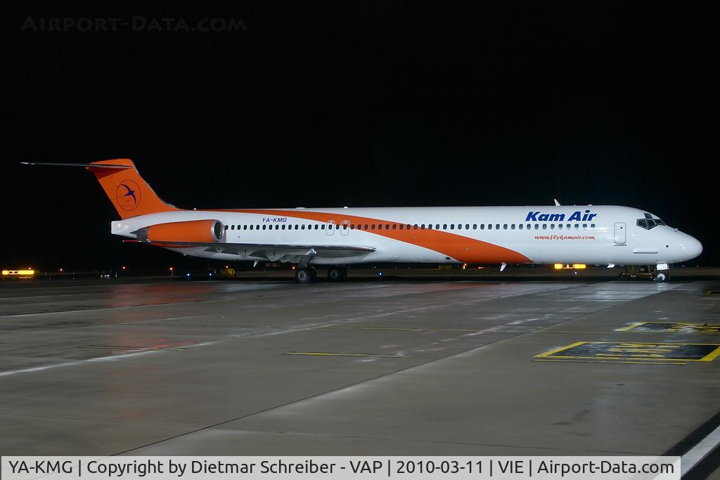 YA-KMG, 1987 McDonnell Douglas MD-83 (DC-9-83) C/N 49567, Kam Air Md80