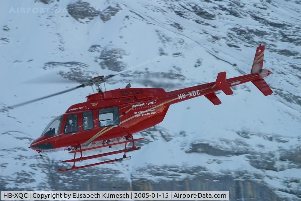 HB-XQC, 1997 Bell 407 C/N 53132, at Lauberhorn