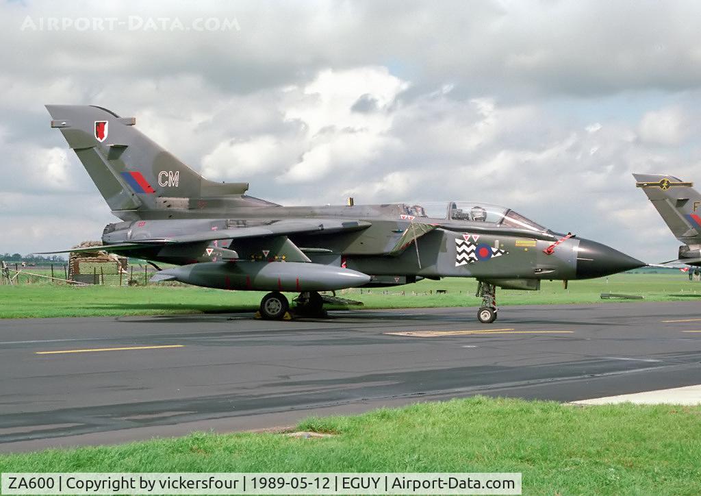 ZA600, 1982 Panavia Tornado GR.1 C/N 122/BS039/2123, Royal Air Force. Operated by 17 Squadron, coded 'CM'.